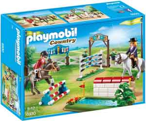 Playmobil Paardenwedstrijd Sprinconcours Playmobil 6930